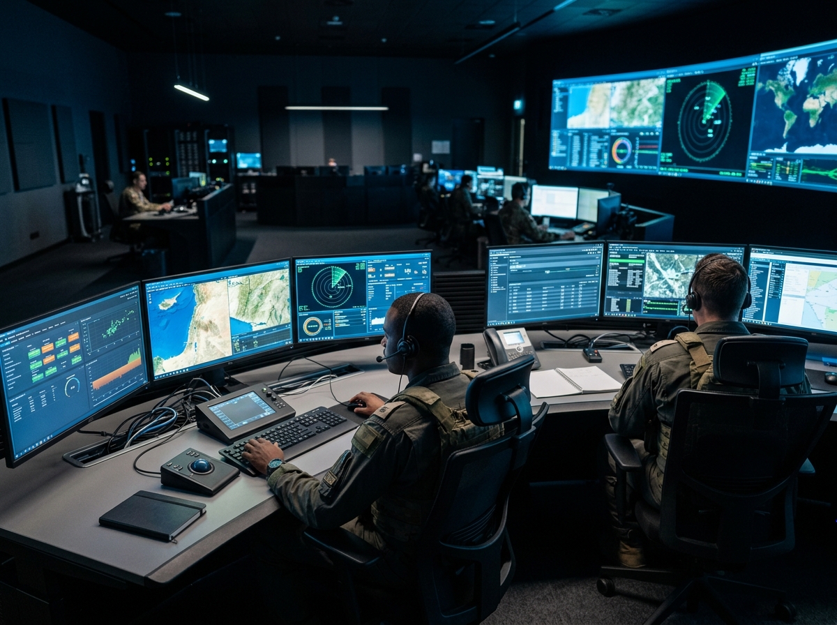 SSME defense operations command center overview