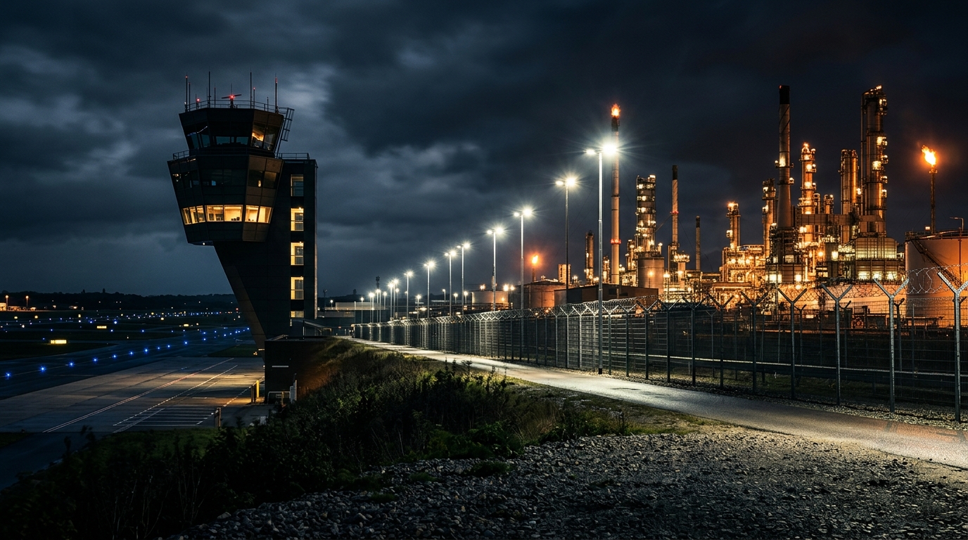 Critical infrastructure protection for airports and energy facilities