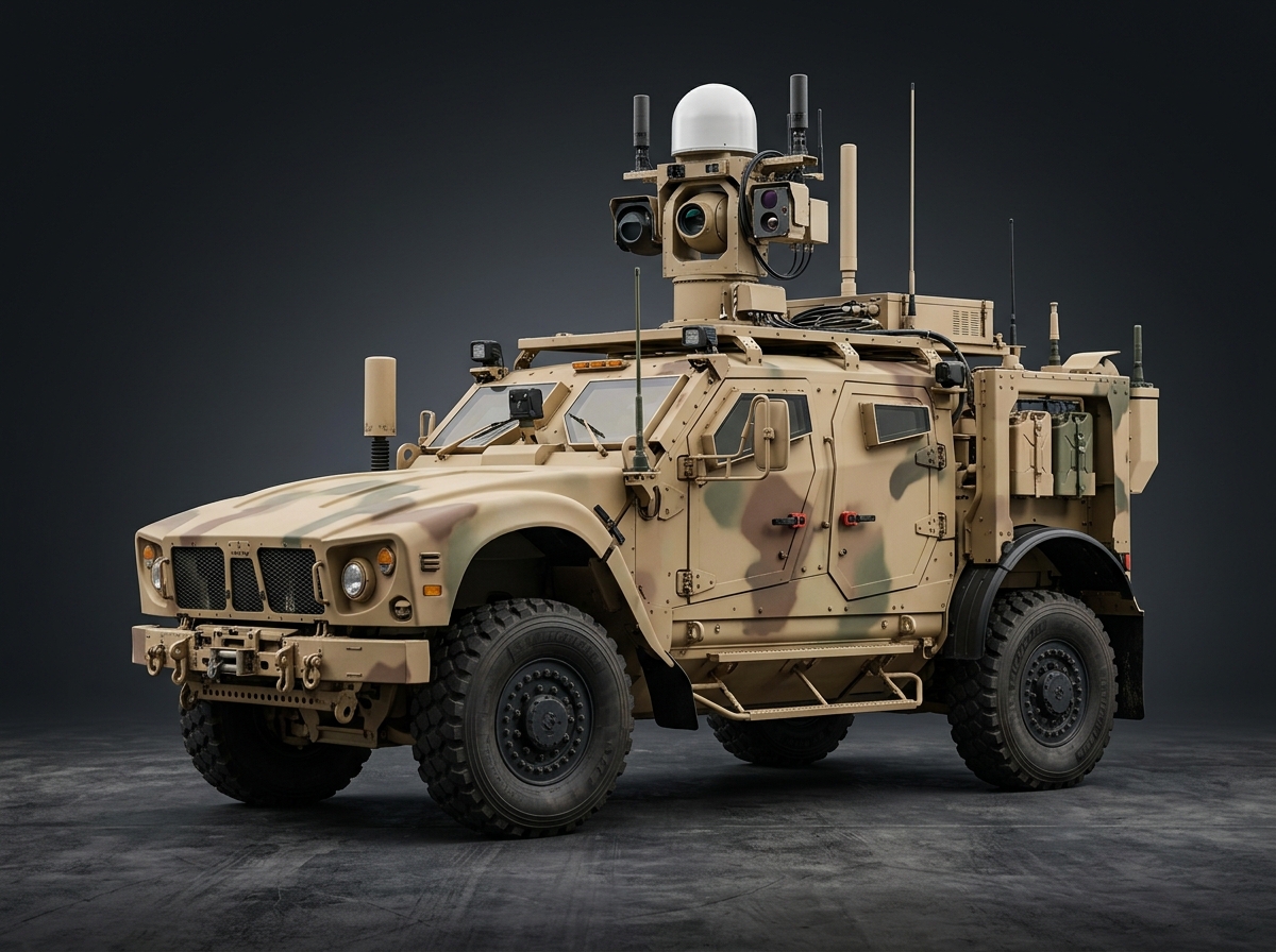SSME Mobile Guard vehicle-mounted counter-drone system