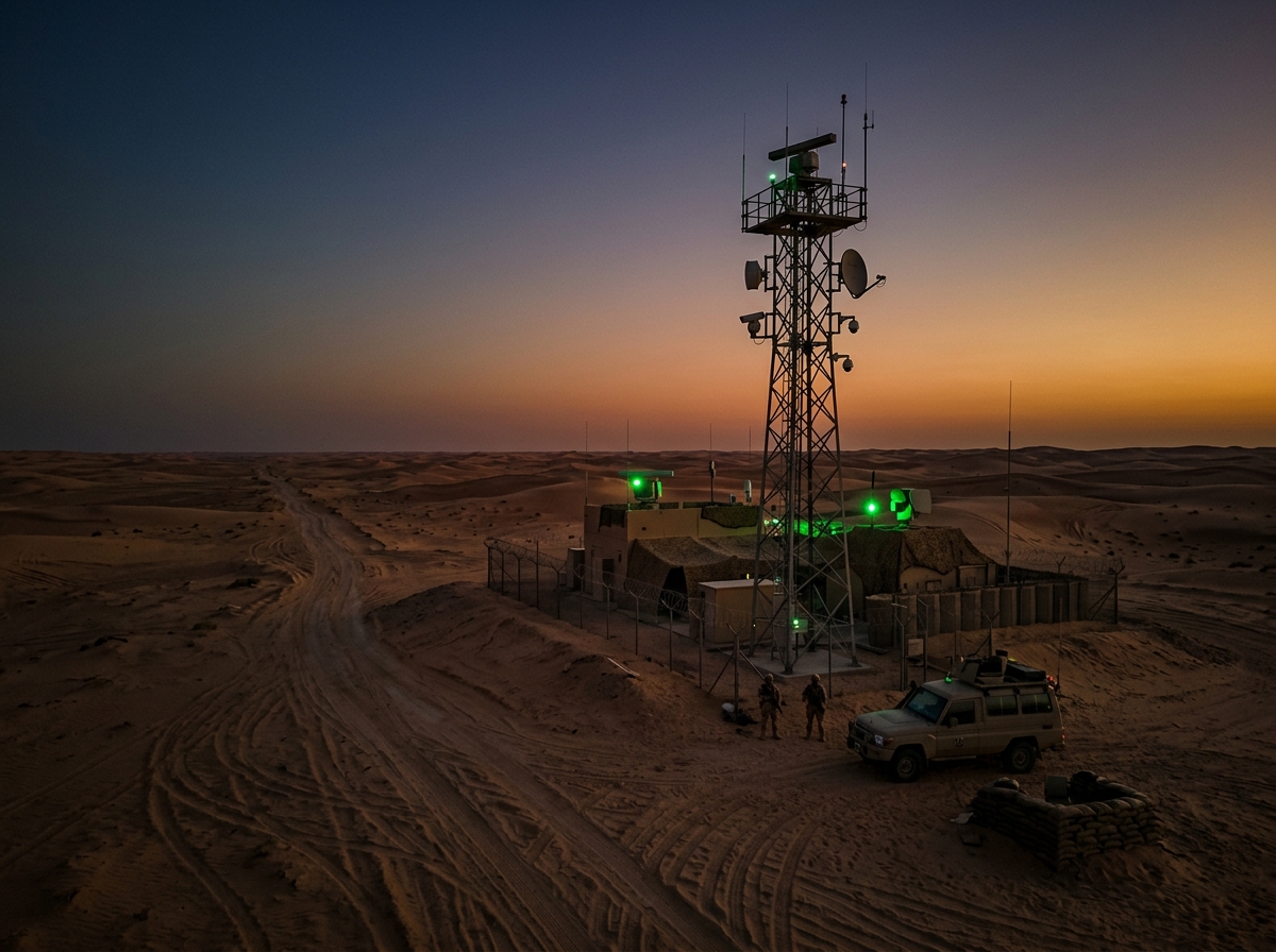 Borders and remote areas surveillance sector